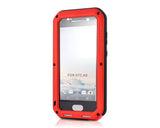 Waterproof Series HTC One A9 Metal Case - Red