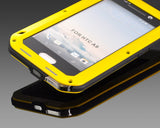 Waterproof Series HTC One A9 Metal Case - Yellow