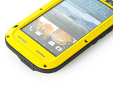 Waterproof Series HTC One M9 Metal Case - Yellow