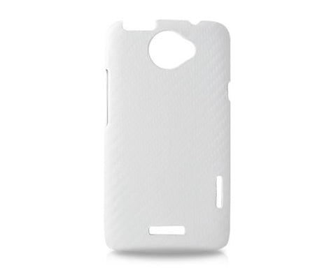 Twill Series HTC One X Leather Case - White