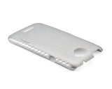 Twill Series HTC One X Leather Case - Silver