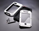 Waterproof Series iPhone 4 and 4S Metal Case - Silver