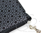 Zipper Series Leather Pouch iPhone 5 Case - Black Star