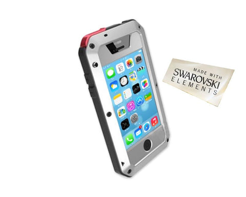 Waterproof Series iPhone 5C Metal Case - Silver