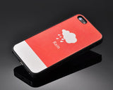 Weather Series iPhone 5 and 5S Leather Case - Rain