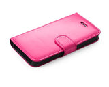 Esecutivo Series iPhone 5 and 5S Flip Leather Case - Magenta