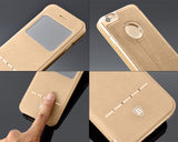 Eyelet Pro Series iPhone 6 Flip Leather Case (4.7 inches) - Khaki