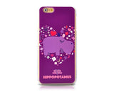 We Love Our Wild Series iPhone 6 Case (4.7 inches) - Hippopotamus