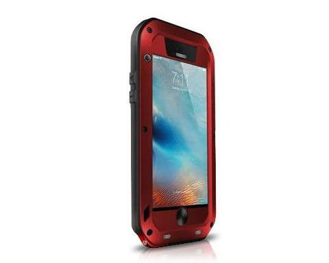 Waterproof Series iPhone 6 and 6S Metal Case - Red