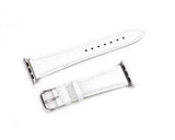 Crocodile 42mm Replacement Leather Watch Band for Apple Watch