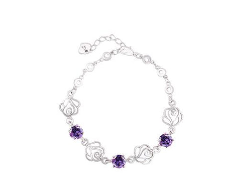 Tender Rose Crystal Bracelet