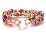 Shinning Series Multicolor Cubic Zirconia Bracelet