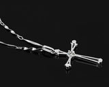 Holy Cross Crystal Necklace