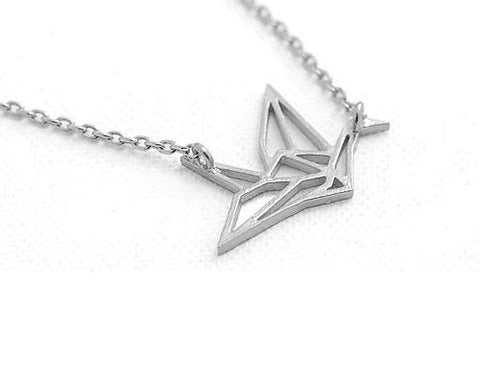 Peace Dove Silver Necklace