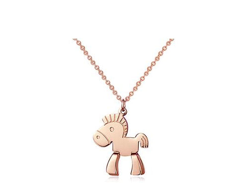 Little Horse Golden Necklace