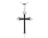 Simply Stainless Steel Cross Necklace