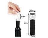 Plastic Wine Bottle Stopper with Vacuum Pump