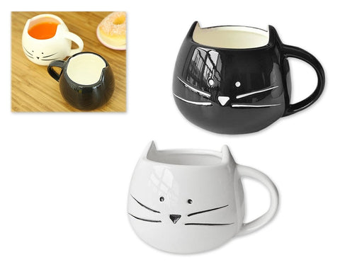 300ml Cat Face Couple Coffee Mug