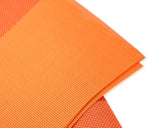 6 Pcs Colorful Insulated Stain Free Table Placemat - Orange