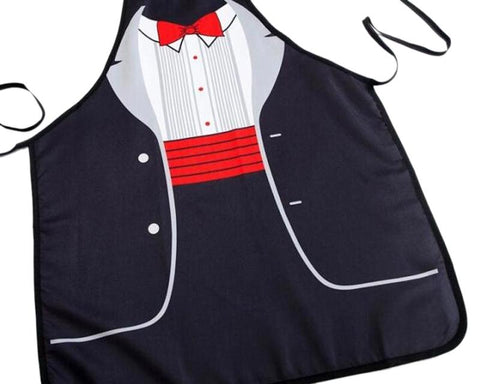 Gentlemen Printed Kitchen Apron