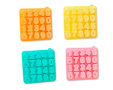 Silicone Number Shaped Ice Cube Tray