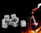 Stainless Steel Whiskey Ice Cubes Rocks Stones Wine Beer Chillers