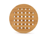 18 cm Round Shaped Bamboo Hot Pad for Table