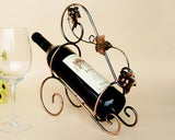 Metal Single Wine Bottle Holder Tabletop Display Rack