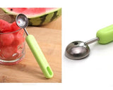 2 in 1 Multi Function Fruit Spoon Melon Baller and Paring Knife Peeler