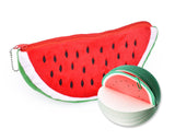 DS. DISTINCTIVE STYLE Stationery Set with Watermelon Shape Large Pencil Zipper Case Pencil Bag Sketch Pad Note Pad for Kids