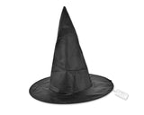 Halloween Party Costume Accessory Powerful Wicked Witch Hat - Black