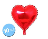 Foil Mylar Heart Balloons for Party Decoration