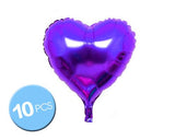 Foil Mylar Heart Balloons for Party Decoration