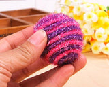 5 Pcs Stripe Pattern Pet Toy Ball