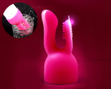 Adult Sex Toy Women AV Wands Silicone Headgear for Breast