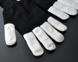 2 Pcs 6 Modes LED Flashing Finger Lighting Gloves - Black