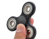 High Speed EDC Spinner Tri Bar Fidget Toy - Black