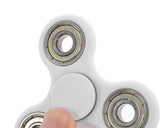 High Speed EDC Spinner Tri Bar Fidget Toy - White