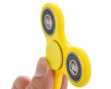 High Speed EDC Spinner Tri Bar Fidget Toy - Yellow