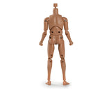 1/12 Scale Male Body Narrow Shoulder Standard 6 Inch Action Figure with 10 Interchangeable Hands