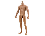 1/6 Scale Male Body Narrow Shoulder Standard 12 Inch Action Figure with 8 Interchangeable Hands