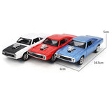 Mustang Series Alloy Toy Model Car with Music Light - Blue