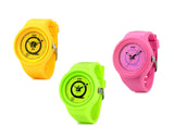 ZGO Fashion Water Resistant Noctilucent Silicone Sports Watch