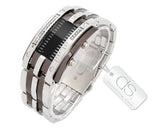 Luxury Men's Army Style Bracelet LED Sport Binary Wrist Watch