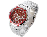 CURREN Dodecagon Stainless Steel Quartz Men's Wrist Watch