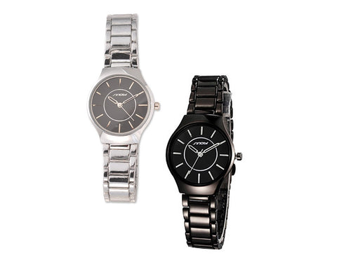 Sinobi Elegant Stainless Steel Women Wrist Watch