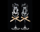 Lifetime Promise Champagne Flutes