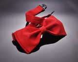 Men Adjustable Tuxedo Wedding Satin Bow Tie