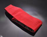 Men Handcrafted Wedding Tuxedo Satin Cummerbund - Red